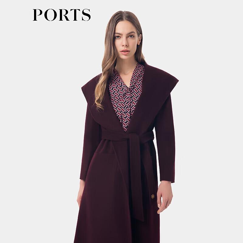 PORTS Women's 2023 Autumn/Winter Wool Coat