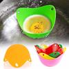 1 Pcs Silicone Egg Steamer Egg Boiler High Temperature Kitchen Tools Steaming Bowl Random Color MIT