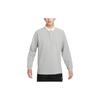 Colorblock Hidden Placket Casual Long Sleeve Polo Shirt Men Tops Grey DQ5222-063
