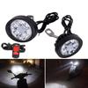 Motorcycle Headlight Fog Driving Lights Front Head Lamp 6 LED 12V Motorbikes Spotlights