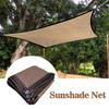 18Pin Sunshade Sail Net Outdoor Patio Sun Shelter Garden Shade Cloth Camping Awning Canopy Heat Insulation UV Protection Cover