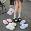 Summer Women's Slippers Trend EVA Thick Soled Home Casual Slippers Casual Vacation Beach Shoes Soft Soled Summer Sandals