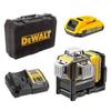 Green Multi-line Laser Level 10.8V XR + 1 X 2Ah Battery + Charger - DEWALT - DCE089D1G-QW