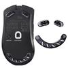 IMMOENUC Mouse Sole for Deathadder V3 Pro Mouse Feet Glass Foot Pad for Mouse Circular Design Thin Durable Low Friction Gaming Mouse Accessories 2.5D