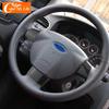 Steering Wheel Buttons Panel Cover Trim Sticker for Ford Focus 2 MK2 2005 - 2011 Carbon Fiber Car Accessories