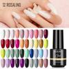 ROSALIND Bright Nail Gel Lacquer Hybrid Varnish Soak Off UV Gel Nail Polish For Semi Permanent Manicure