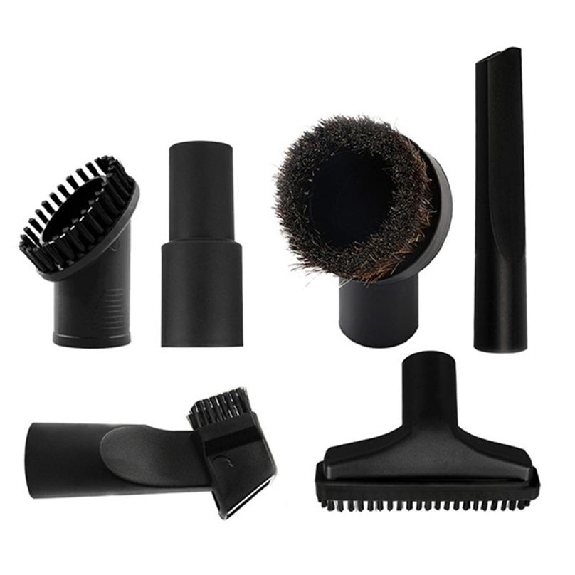 Tool Vacuum Suction Brush Head 6pcs/set Adapter Practical Vacuum Cleaner Parts Plastic