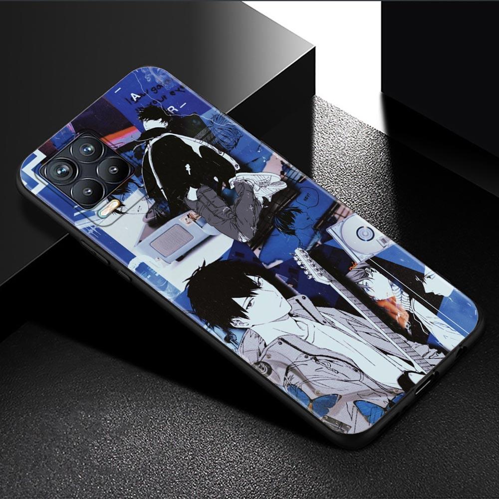 Phone Case For Oppo Realme GT 8 7 6 5 Pro C3 C11 C21 C21Y C20A XT X7 X50 Pro Ultra Silicone Capa Black Shell Given Yaoi Anime