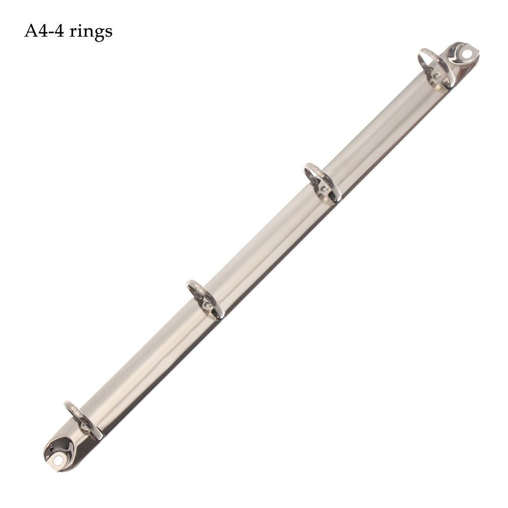 Notepad Accessory Metal Binder Clip Loose-leaf File Folder Ring Binder Notebook Binding Hoops