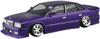 Aoshima Bunka Kyozaisha The Tuned Car Series Nissan Insurance G50 President Plastic Model 1/24 No.84 '89