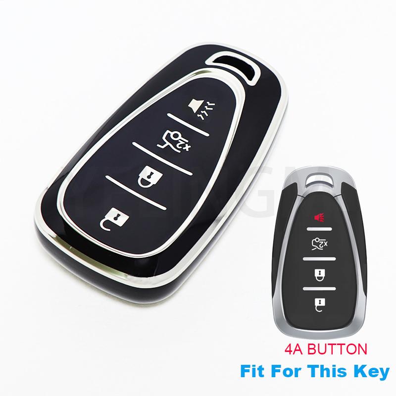 Car Key Case Cover For Chevrolet Chevy Cruze Traverse Spark Equinox Sonic Volt Bolt Malibu Camaro 2/3/4/5 Buttons Auto Shell Fob