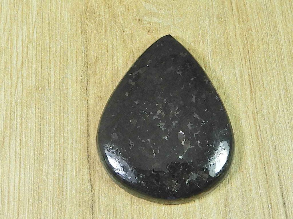 Natural Numite Pear Healing Crytsal Cabochon Loose Gemstone 68Cts. 30X29X6MM SK-3356