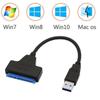 USB 3.0 SATA 3 Cable Sata To USB Adapter Up To 5 Gbps Support 2.5 Inches External SSD HDD Hard Drive 22 Pin Sata III CableAA
