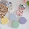 White Pink Yellow Glasses Cosmetic Contact Lenses Box Contact Lens Case For Eyes Travel Kit Holder Container Travel Accessaries