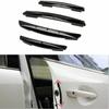 4pcs Car Door Anti Collision Strip Protector Door Edge Guards Protection Stickers Door Opening Crash Barriers Auto Accessories
