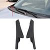 2 Pcs Black Front Windshield Wrap Corner Trim Cover Clip-On Type for Toyota Corolla 2007-2013 53823-02020