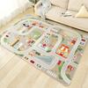 Game Play Road Number Play Stain Heat Compatible with Floor Baby and Early Nursery Compatible with Floor 80 X 120 Cm Children's Pad, Mat, Traffic,