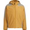 Adidas Water-Resistant Sports Long Sleeve Jacket Unisex Jackets Light-Brown JZ8415