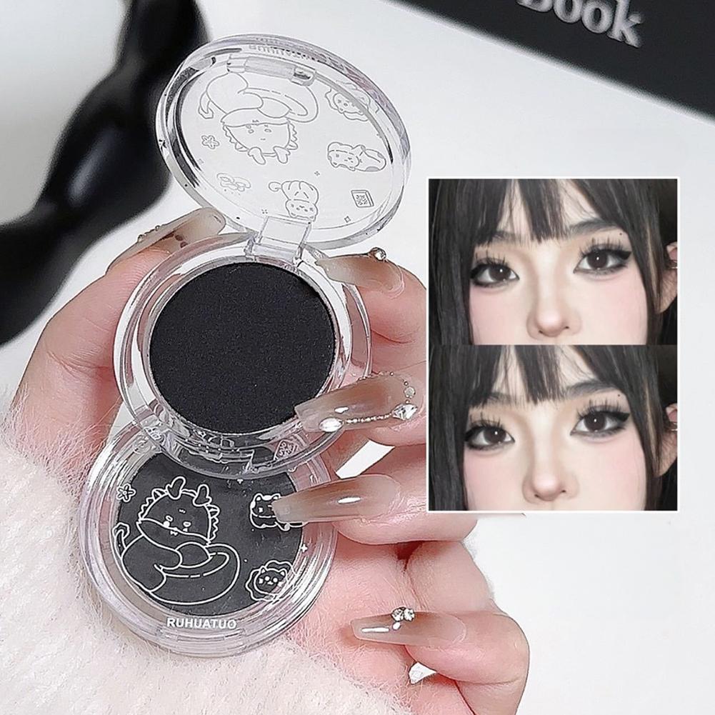 Solid Color Matte Pure White Eye Shadow Silkworm Eye And Brightening Highlighter Delicate Head T8F1