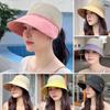 Sunhat Sunshade Cap Foldable Panama Cap Fashion Beach Hat