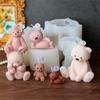 Resin Making Candle Mold Silicone Little Bear Silicone Mold Popular Silicone Mold  Candle