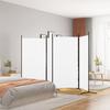 VidaXL Room Divider 4 Panels Folding Room Separator Privacy Screen Partition Decoration Living Room 350262
