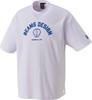 By BEAMS DESIGN Big Silhouette T-Shirt BOT77405 Men's White X Royal Blue