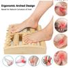 Wooden Foot Roller Wood Care Massage Muscle Relax Pain Relief Spa Anti Cellulite Helth Care Tools Therapy Gua Sha