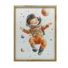 Plakat Mały Kosmonauta Plakat Mały Kosmonauta, 70X100 Cm, Bez Ramy, Płótno Premium Na Blejtramie