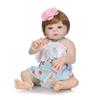 Soft Silicone Simulation Reborn Baby Dolls Artificial Infant Companion Doll