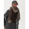 2023 Autumn and Winter All-match Couple Long Warm Double-sided Thickened Korean Version of The British Plaid Scarf