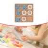 Xo Toe Game Chess Board Family Games Brain Teaser Coffee Table for Indoor