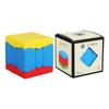 Shengshou 5.7cm 3x3 Sengso Hundred Birds Phoenix Shaped Colorful Cube Puzzle 3x3x3 Speed Educational Toy for Kid