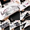 Ink Cherry Blossom Mouse Pad Large Office Desk Pad Life Black and White Series Mouse Pad Rubber Non-slip