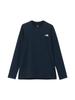 Flash Dry 3D Crew Long Sleeve UV Urban Size L Men's Sweatshirt, Moisture-Wicking, Quick-Drying, Protection, Navy,