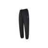 Jordan Solid Color Elastic Waist Cuffed Casual Pants Women Bottoms Black DN4576-010