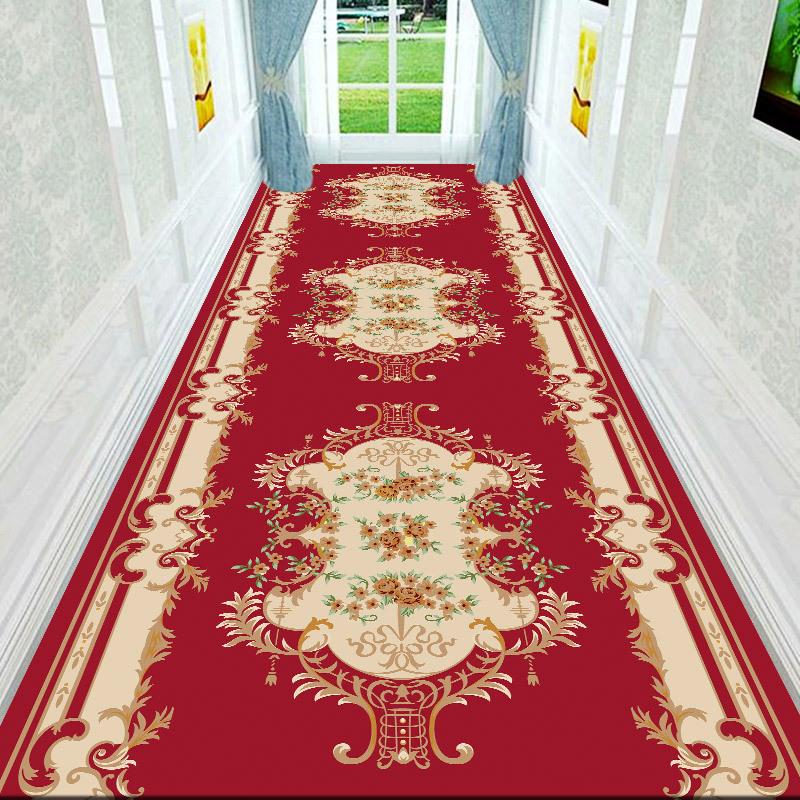 Modern Luxury Abstract Hallway Carpet Non-slip Corridor Aisle Runner Home Living Room Decor Stairway Rug Kitchen Floor Mat