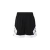 Color Block Lace-Up Sports Casual Shorts Women Shorts Black FN5135-010