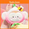 Coin Plush Jinnew Purse Keychain Adorable Cartoon Design For Stylish Key Accessories