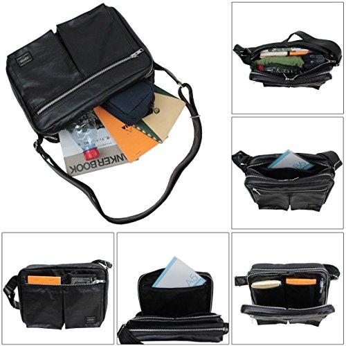 Сумка Yoshida Bag Freestyle через плечо L Camel [Porter] 707-08211