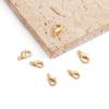 10pcs 18K Gold Plated Copper Lobster Claw Clasp for DIY Jewelry Finding Making