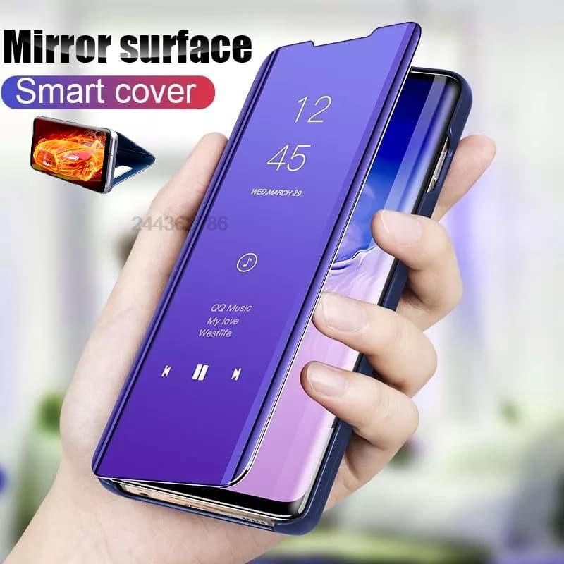 Smart Mirror Flip Case For Samsung Galaxy A52 A72 A02 A12 A22 A32 A42 A51 A71 A31 A01 A50 A70 A10S A20S A21S M31 M51 M32 Cover