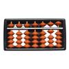 Professional Abacus with Reset Button Anti-Skid Rubber Feet Chinese Abacus Calculator for Students Teachers Math Lessons