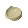 Solid Color Cat Bowl Plastic Pet Supplies Practical Kitten Food Container