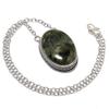 Prehnite Handmade 925 Sterling Silver Jewelry Necklace 20" g9J44