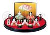 Yakushi Kiln Doll Festival Hina Flat Display Dolls, Kinzai,