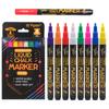 8 Pcs Liquid Chalk Markers-Washable & Wet Erase Chalk Maker Pens For Blackboard Whiteboard Light Bulb Glass Window Graffiti Art