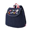 Backpack Baby Backpack Rucksack Denim Logo Bag Bag Boys Girls Baby Kids Baby Clothes Clothes Pink [MIKI HOUSE] Children's 10-8202-496