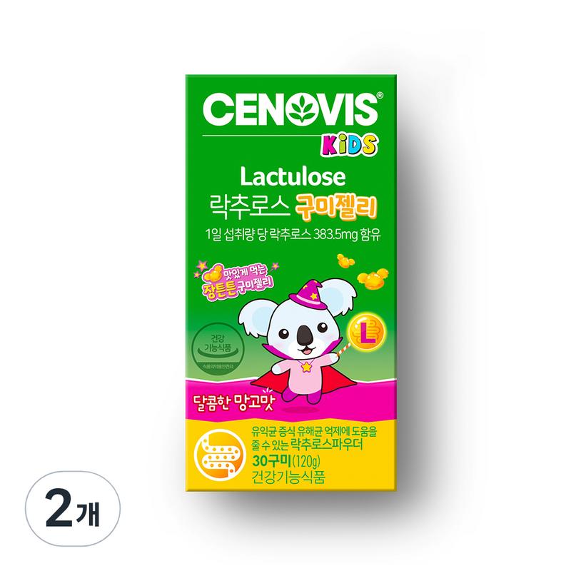 Cenovis Infant Lac Churros Gummy Jelly Mango Flavor 120g, 30 Tablets, 2 Units