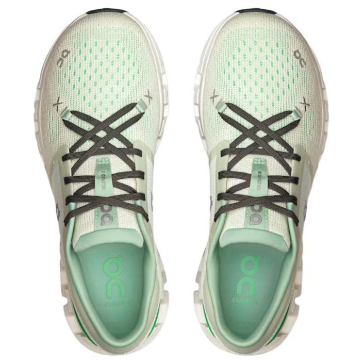 New On Running Cloud X 4 Aloe HOneydew Women's 3WE30073088